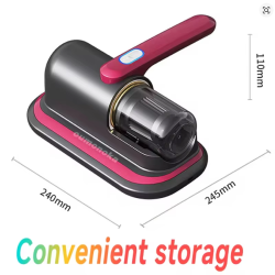 Wireless Vacuum Cleaner Ultraviolet Sterilization Machine Mini Washing Household Mattress Mite Remover Robot Bedding Cleaner