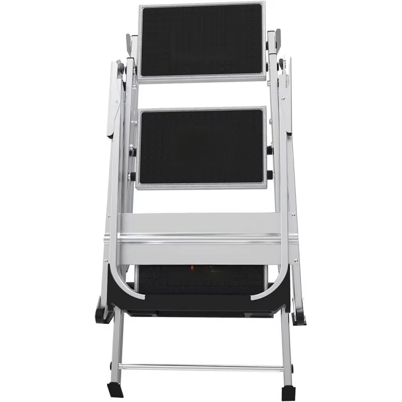 Ladders, Safety Step, 3-Step, 3 Foot, Step Stool, Aluminum, Type 1A, 300 lbs Weight Rating