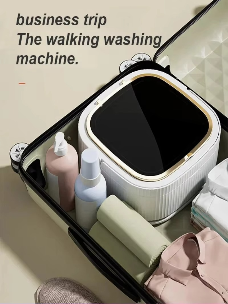 Large capacity folding washing machine special for baby underwear mini sock washing machine