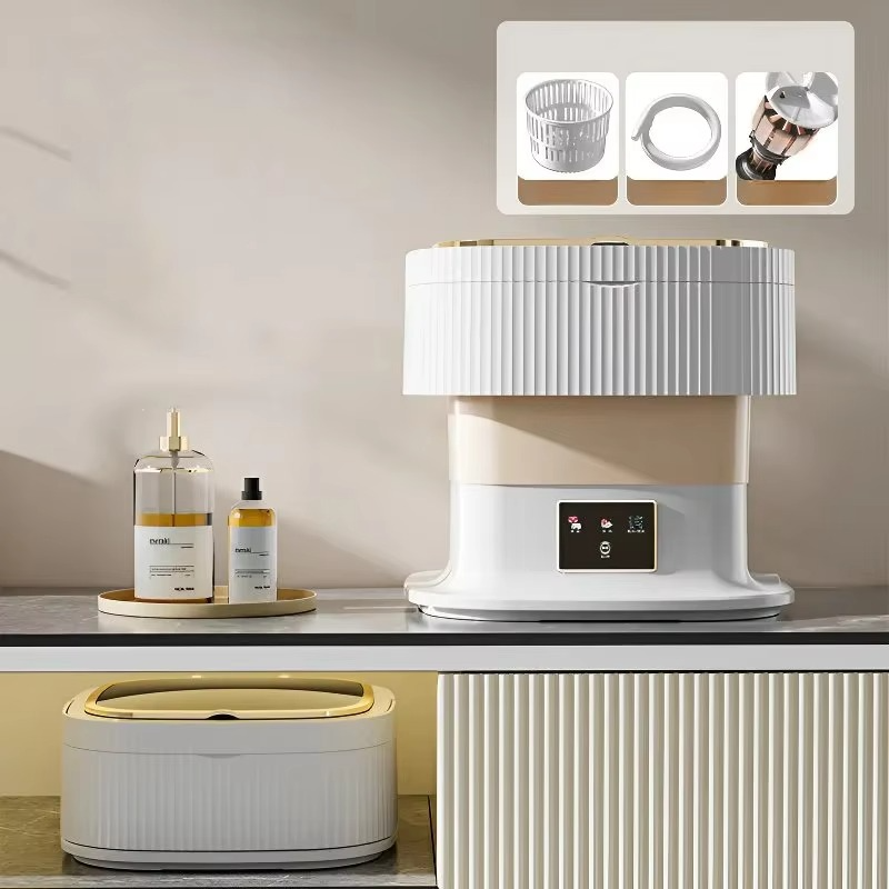 Large capacity folding washing machine special for baby underwear mini sock washing machine