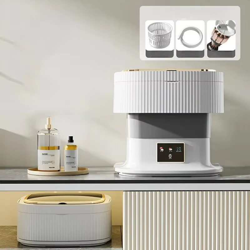 Large capacity folding washing machine special for baby underwear mini sock washing machine