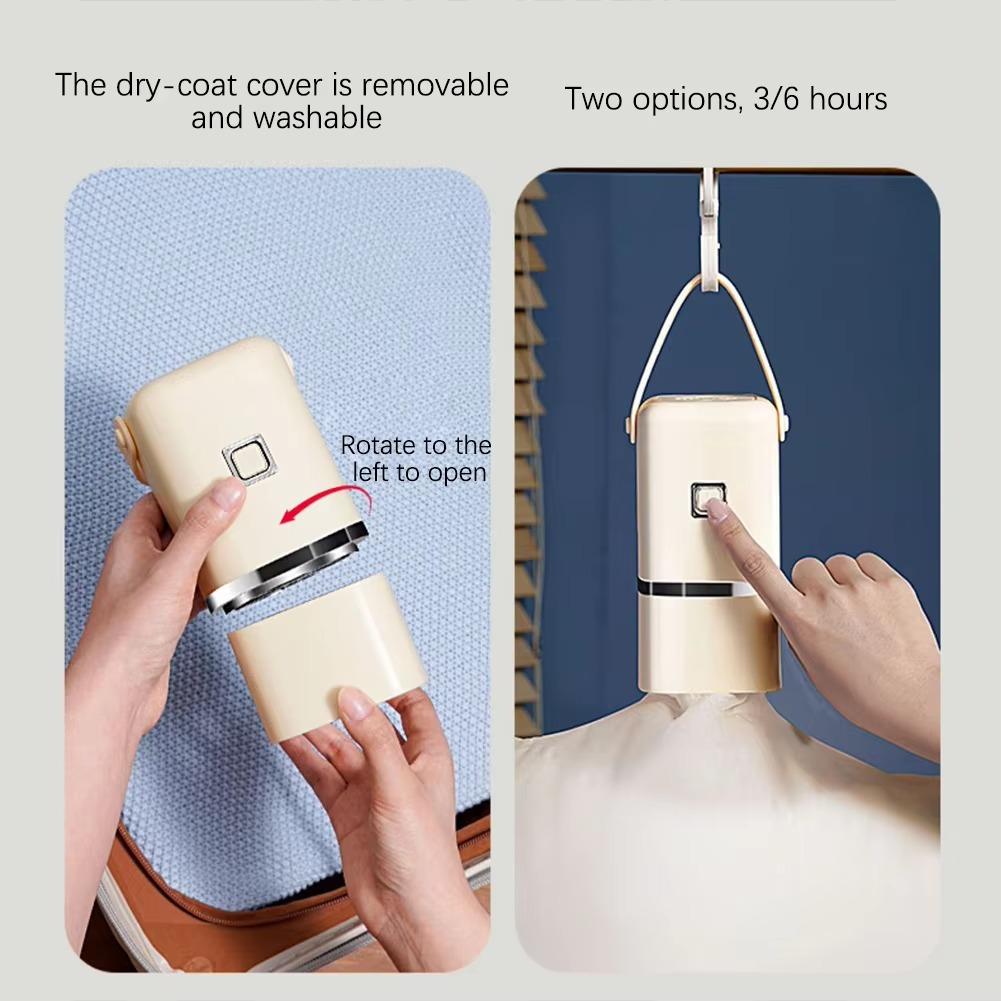 Portable Clothes Dryer Mini Foldable Dryer for Apartment RV Travel Multifunctional Electric Clothes Drying Machine for T Shirt