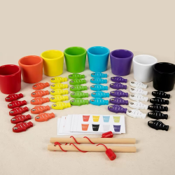 Wooden Montessori Educational Toys for Babies 3 Years Cognitive Development Learning Counting Fine Motor Skills Growth Games