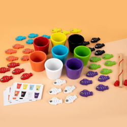Wooden Montessori Educational Toys for Babies 3 Years Cognitive Development Learning Counting Fine Motor Skills Growth Games