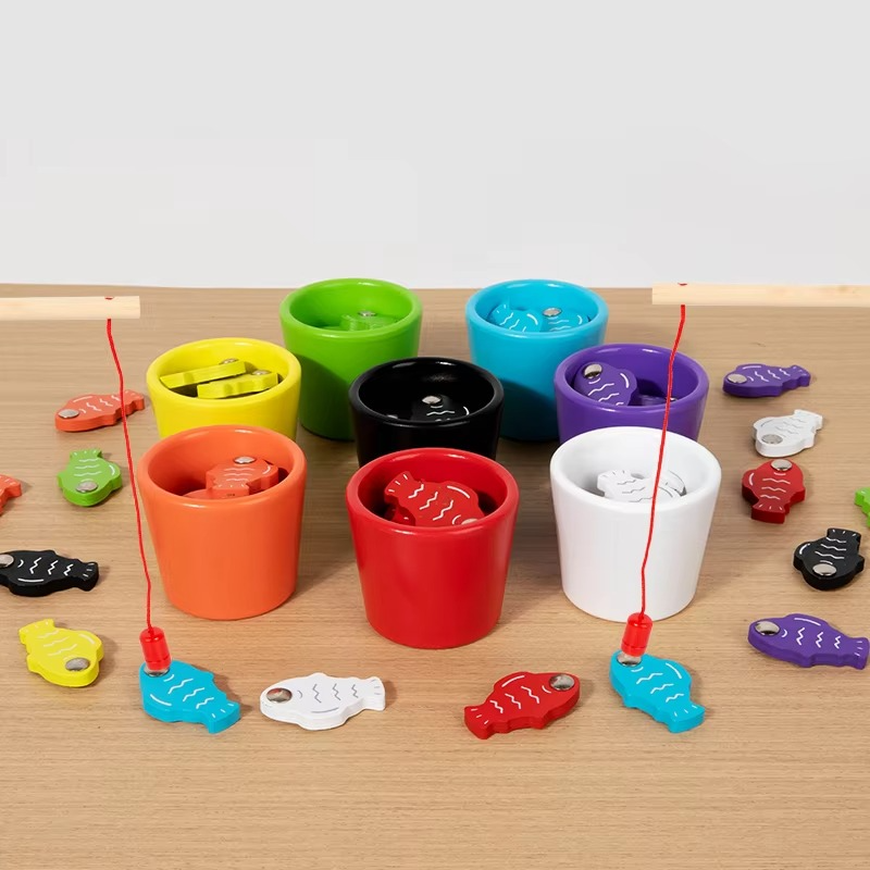 Wooden Montessori Educational Toys for Babies 3 Years Cognitive Development Learning Counting Fine Motor Skills Growth Games