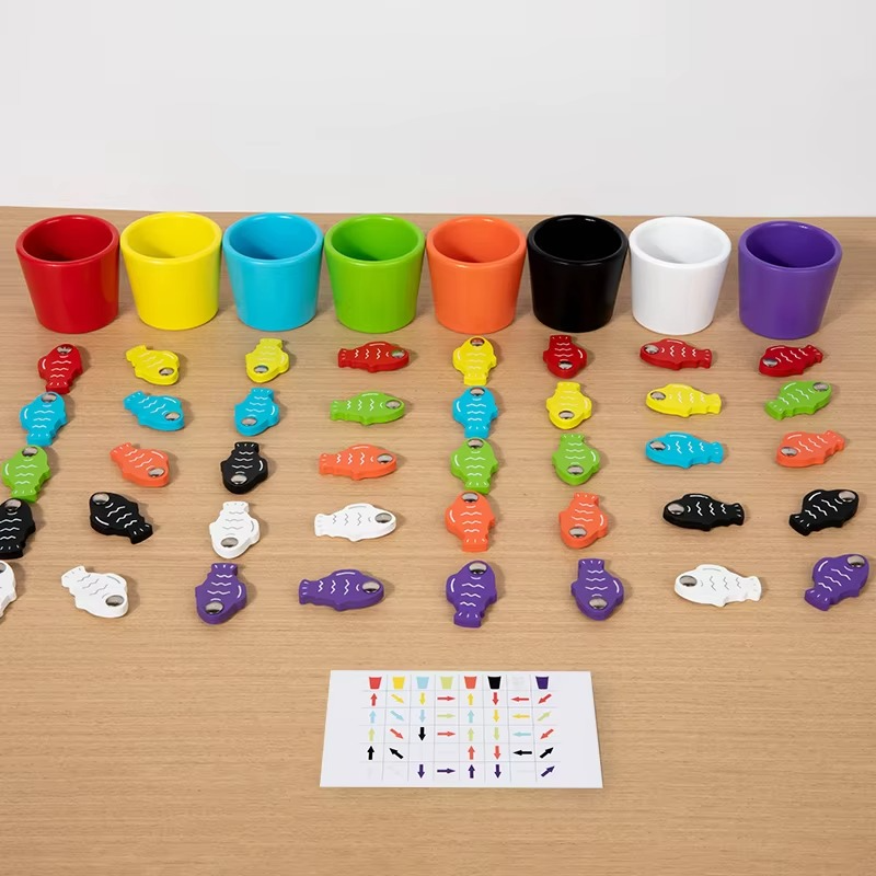 Wooden Montessori Educational Toys for Babies 3 Years Cognitive Development Learning Counting Fine Motor Skills Growth Games