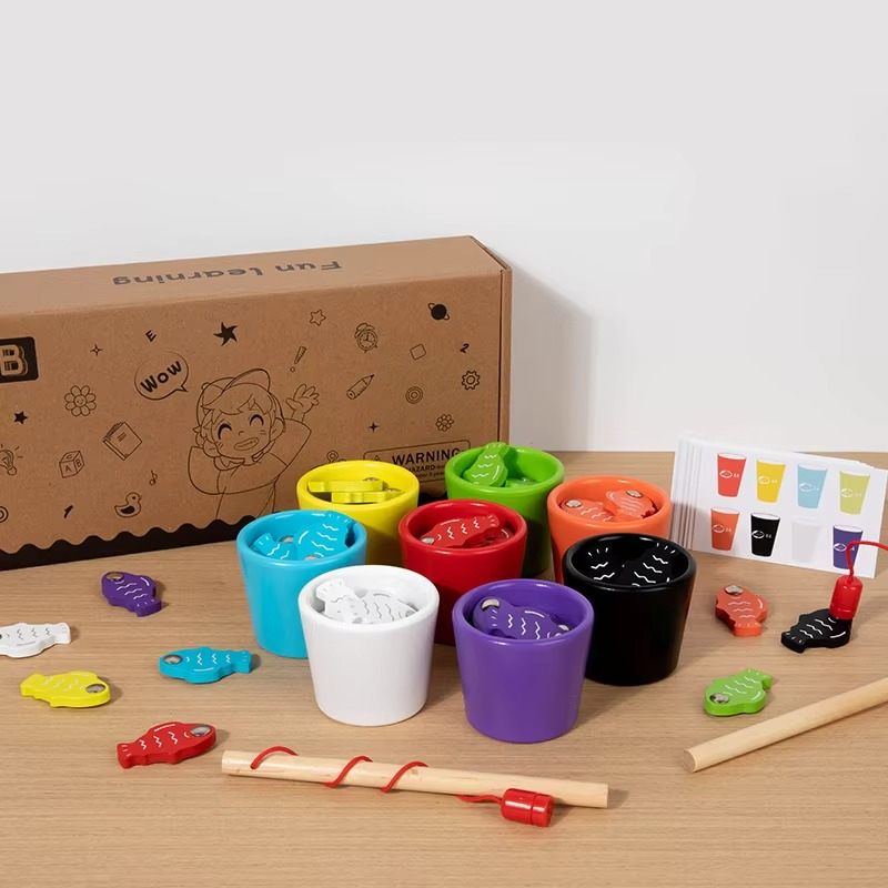 Wooden Montessori Educational Toys for Babies 3 Years Cognitive Development Learning Counting Fine Motor Skills Growth Games