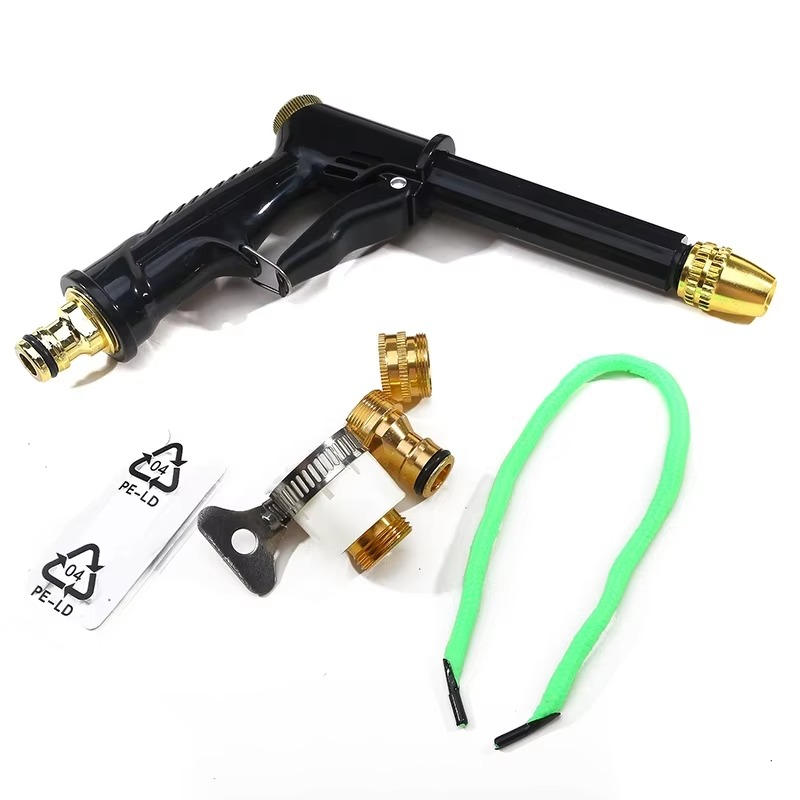 1/3/5pcs High Pressure Water Gun Car Washing Garden Watering Hose Nozzle Sprinkler Foam Jug Water Faucet Joint Quick Connector