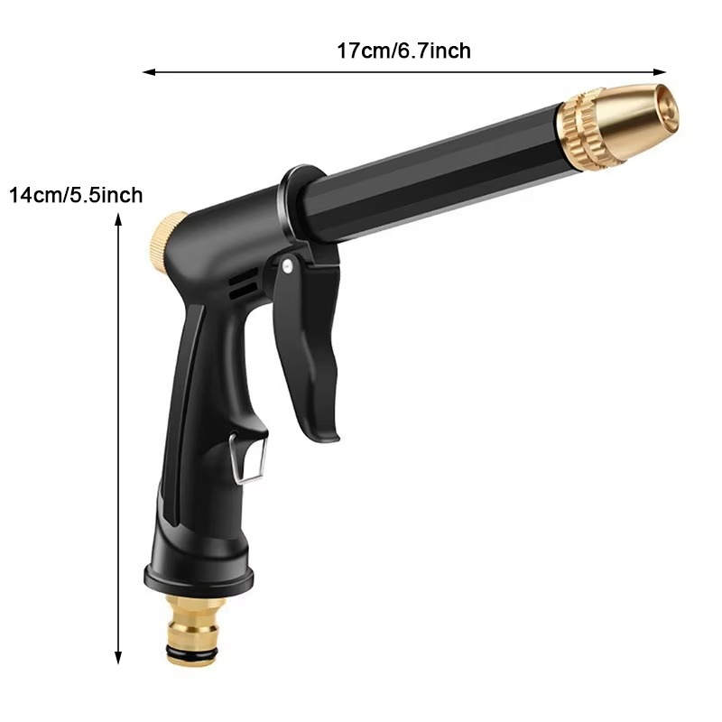 1/3/5pcs High Pressure Water Gun Car Washing Garden Watering Hose Nozzle Sprinkler Foam Jug Water Faucet Joint Quick Connector