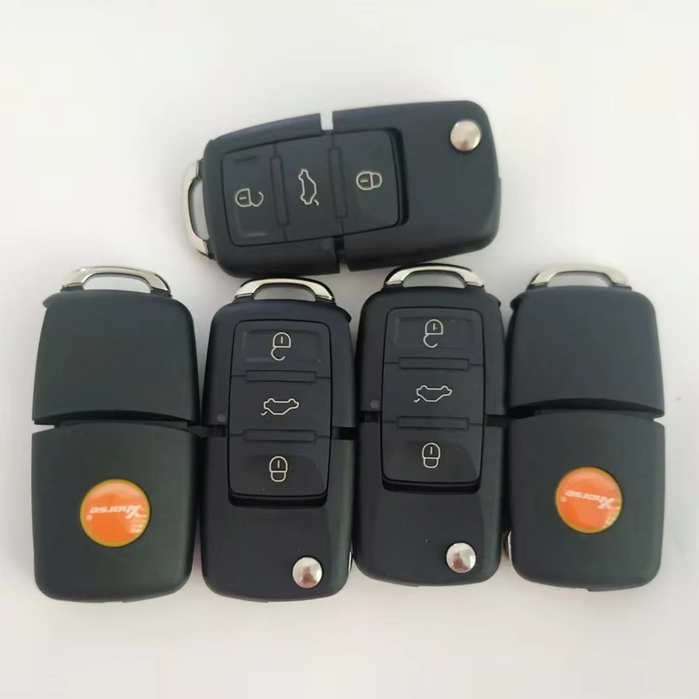 2-5pcs/lot XHORSE XKB501EN Wire Remote Key 3 Buttons For Volkswagen B5 Type English XKB501EN Key