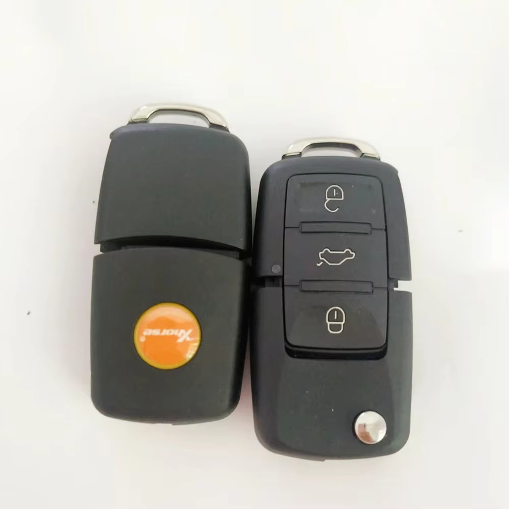 2-5pcs/lot XHORSE XKB501EN Wire Remote Key 3 Buttons For Volkswagen B5 Type English XKB501EN Key