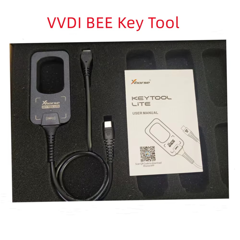 Xhorse VVDI BEE Key Tool Lite Frequency Detection Transponder Clone Work on Android Phone can use XKB501EN Remotes