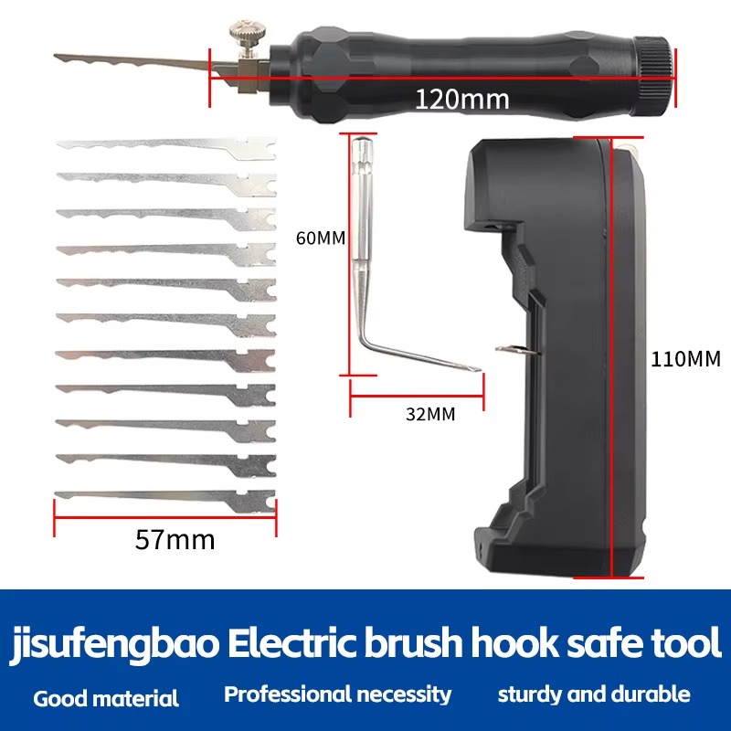 for Extreme storm-electric brush hook locksmith tool