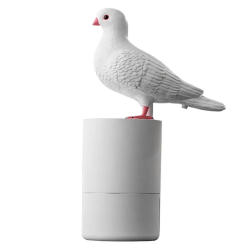 Automatic Soap Dispenser Cute Pigeon Touchless Foaming Soap Dispenser 300ml Electric Foam Soap Dispenser for Bathroom Kitchen