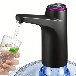 Rechargeable USB Electric Water Pump for Bottled Water,Automatic Water Dispenser with Intelligent Suction forDormitory Use