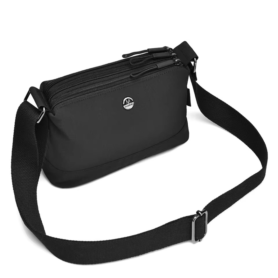 Women Waterproof Crossbody Bag Large Capacity Shoulder Bag Lightweight Anti-theft Purse with Pillow Pad Travel Casual Handbag