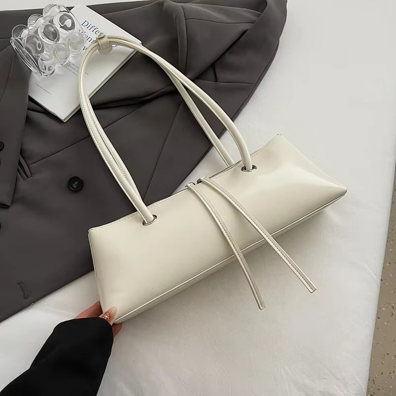 Fashion Women's Commuter Bag Quality Pu Leather Underarm Bag Ladies Large Capacity Shoulder Handbag Pillow Travel Bag Female