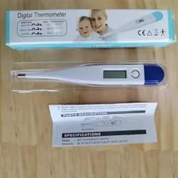 Digital Water Thermometer Accurate Oral and Armpit Temperature Reading Fever Alert Termometer Baby Bath Thermometers