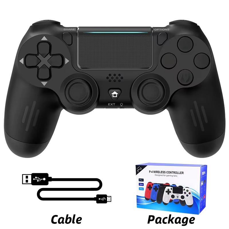 DATA FROG Bluetooth-Compatible Game Controller for PS4/Slim/Pro Wireless Gamepad For PC Dual Vibration Joystick For IOS/Android