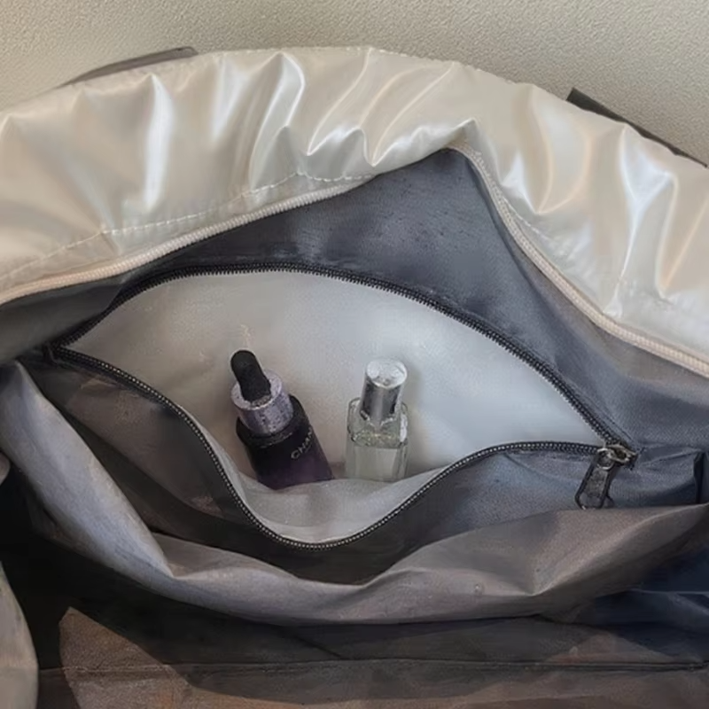 Large Capacity Women's Travel Bag Waterproof Nylon Fashion Shoulder Bag For Women Dry-wet Separation Fitness Bag Yoga