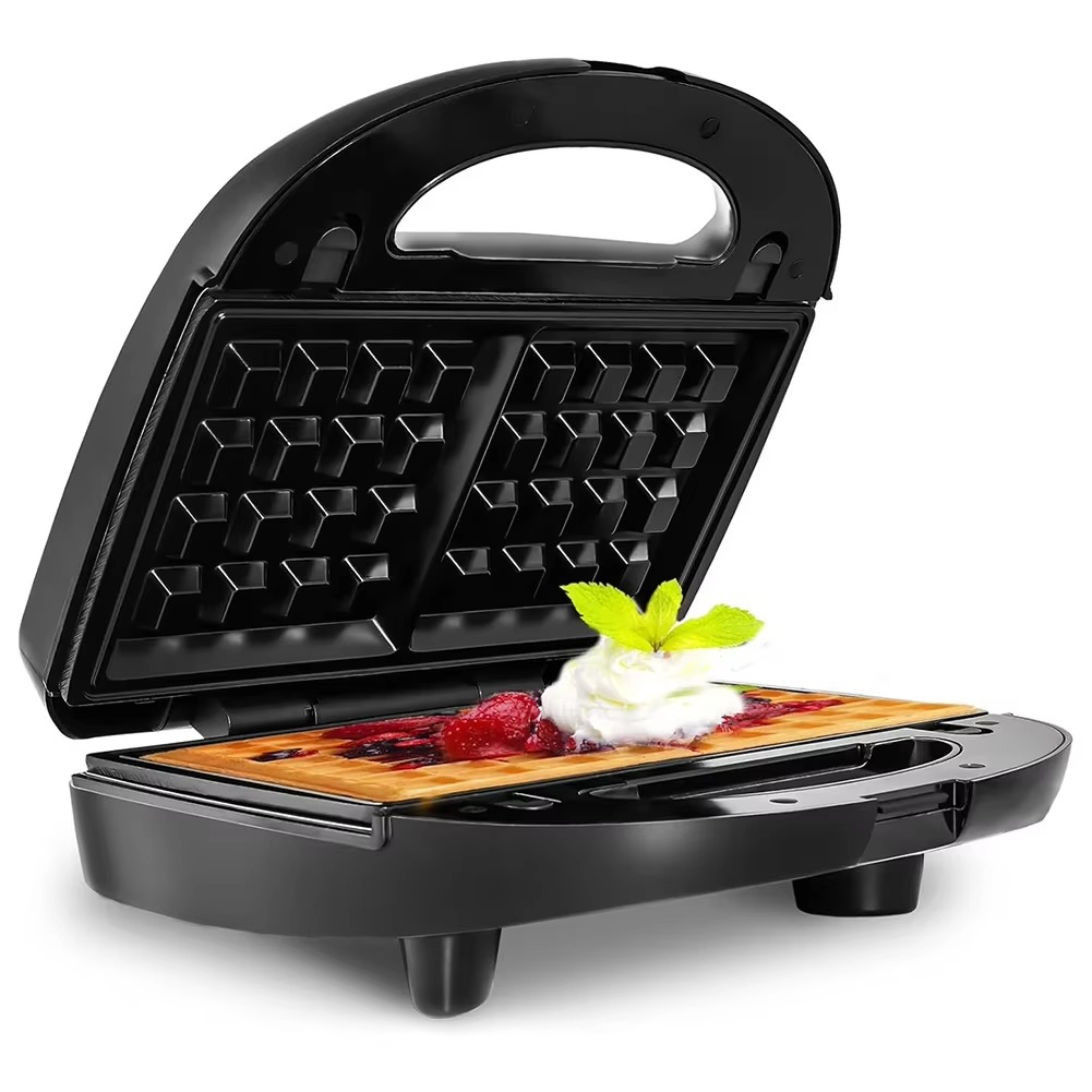 Waffle Maker Belgian Waffle Maker Portable Waffle Making Machine Anti-scalding Mini Waffle Maker Machine for Snacks Burgers