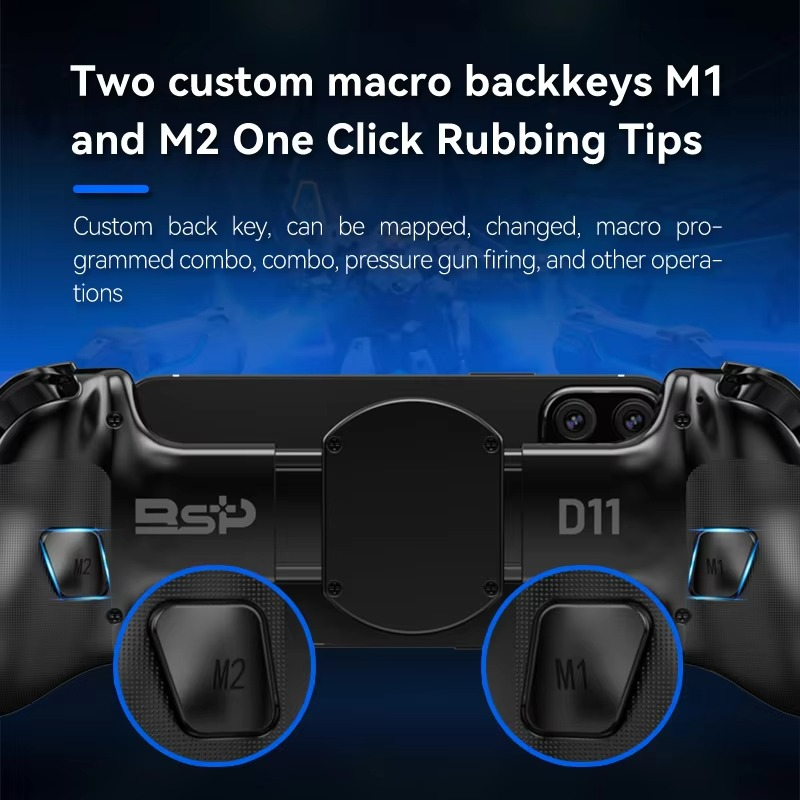 BSP-D11 Stretching Wireless Game Controller For SWITCH/Android/Apple IOS Tablet For PS3/PS4/XBOX Gamepad Streaming
