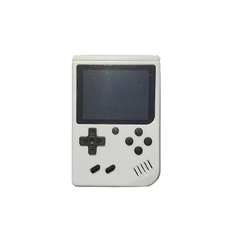 A Red Retro Classic Games Children's Handheld Small Game Console With Hundreds Of Game Charging Can Be Connected To The TV